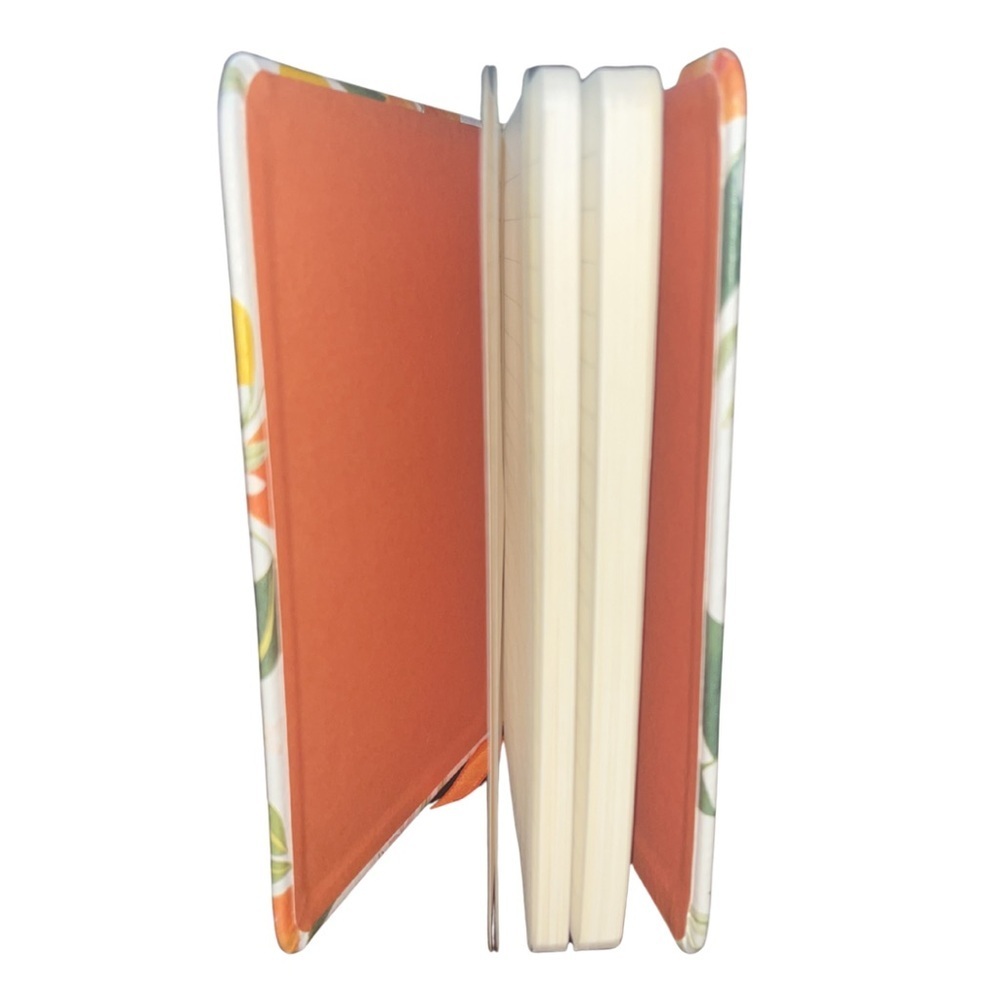 NWOT Èccolo Lined Notebook - Citrus Grove Gold Foil Monogram “K” - Picture 4 of 6